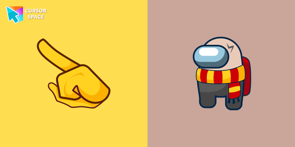 Among Us Harry Potter Character cursor cursor pack